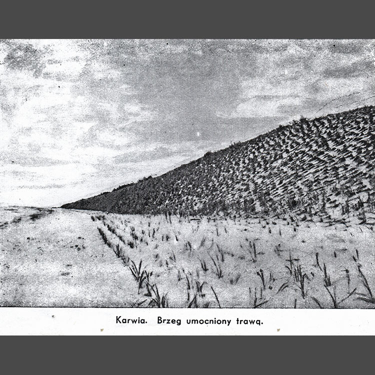 Karwia rok 1929 - droga do Jastrzębiej Góry